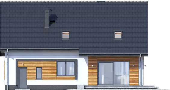 Фасад дома AZ-8935-47 Фасад дома AZ-8935-47
