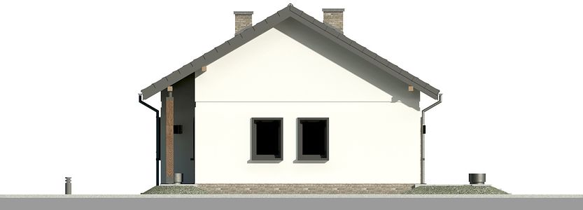 Фасад дома TM-6333-66 Фасад дома TM-6333-66