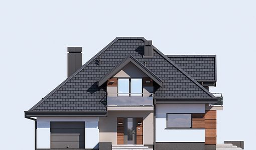 Фасад дома CB-4564-57 Фасад дома CB-4564-57
