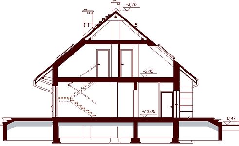 Фасад дома BC-3605-41 Фасад дома BC-3605-41
