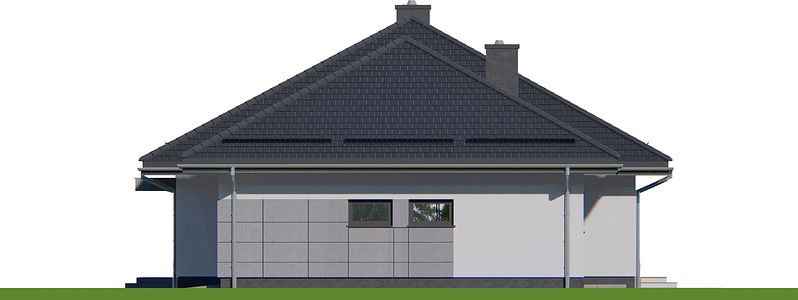 Фасад дома ZY-5799-40 Фасад дома ZY-5799-40