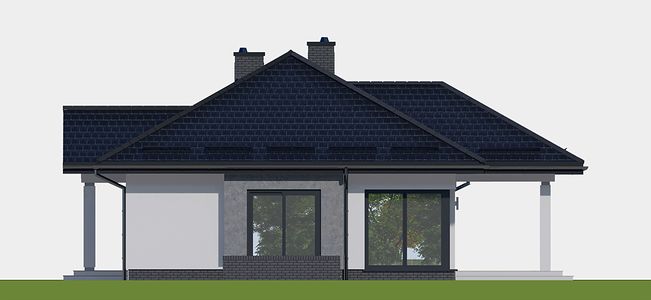 Фасад дома SC-4672-85 Фасад дома SC-4672-85