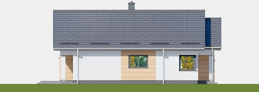 Фасад дома YI-8908-83 Фасад дома YI-8908-83