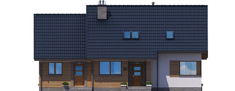 Фасад дома JA-3879-80 Фасад дома JA-3879-80