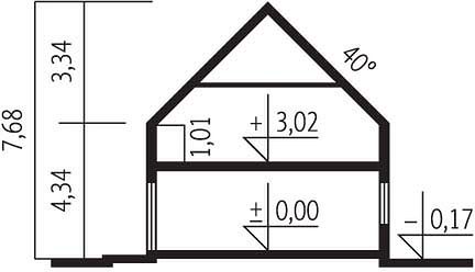 Фасад дома QR-6964-99 Фасад дома QR-6964-99