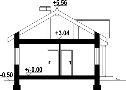 Фасад дома AS-6423-17 Фасад дома AS-6423-17