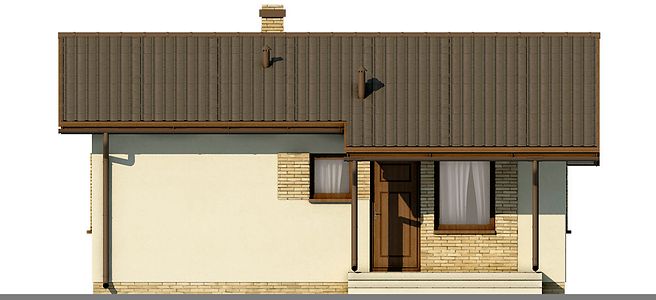Фасад дома HR-8077-79 Фасад дома HR-8077-79