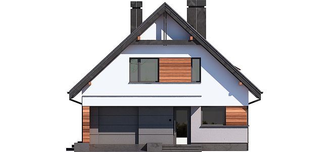 Фасад дома CA-0217-03 Фасад дома CA-0217-03