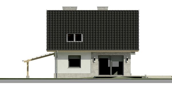 Фасад дома ED-8695-32 Фасад дома ED-8695-32