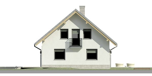 Фасад дома ED-8695-32 Фасад дома ED-8695-32
