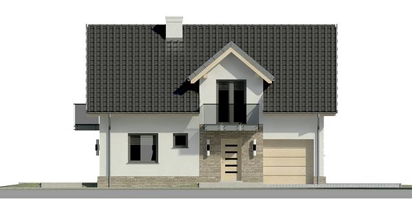 Фасад дома TQ-3417-89 Фасад дома TQ-3417-89