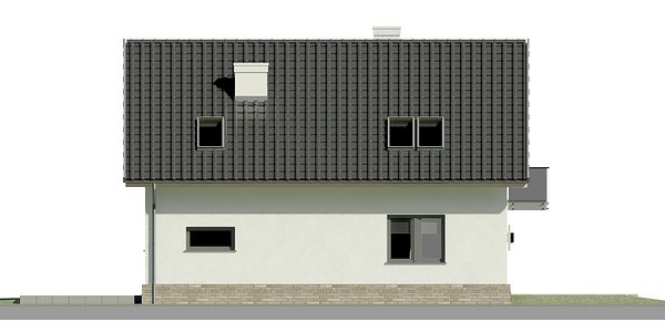 Фасад дома TQ-3417-89 Фасад дома TQ-3417-89