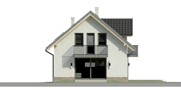 Фасад дома TQ-3417-89 Фасад дома TQ-3417-89
