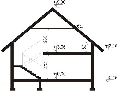Фасад дома YI-9033-89 Фасад дома YI-9033-89