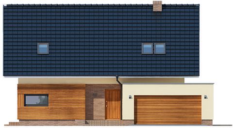 Фасад дома YI-9033-89 Фасад дома YI-9033-89