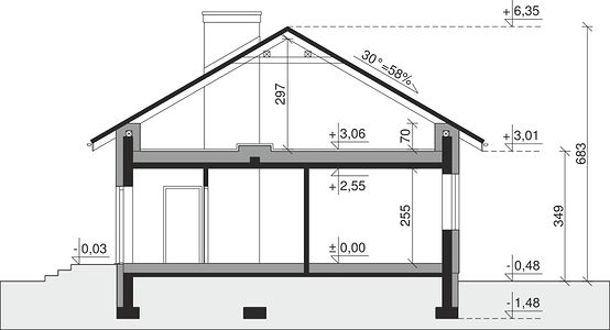 Фасад дома GB-0086-12 Фасад дома GB-0086-12