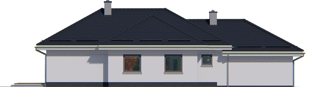 Фасад дома LM-0362-70 Фасад дома LM-0362-70