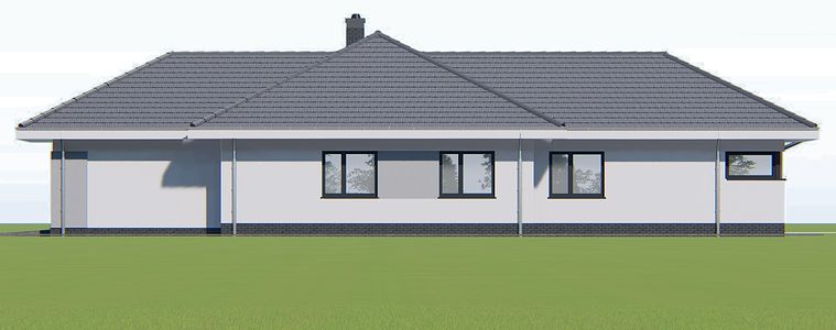 Фасад дома MM-2844-55 Фасад дома MM-2844-55