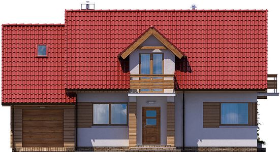 Фасад дома LK-4921-20 Фасад дома LK-4921-20
